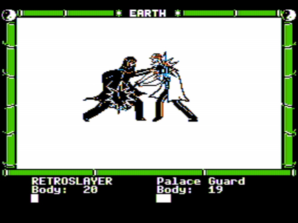Gameplay of Moebius: The Orb of Celestial Harmony for Apple II